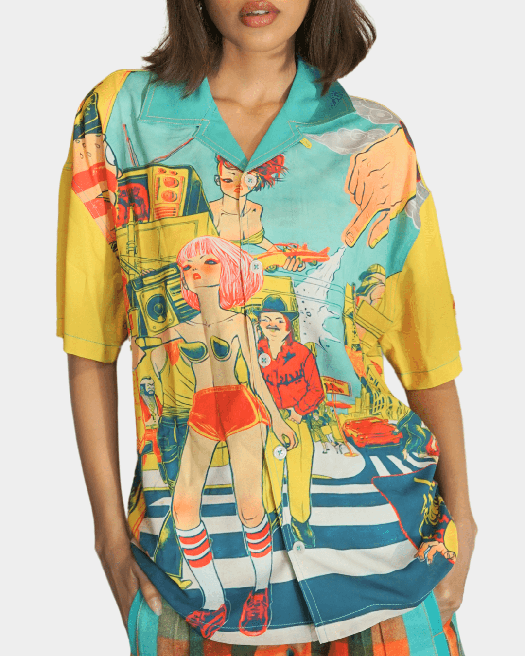 Neon Chaos Shirt - Arka Studio