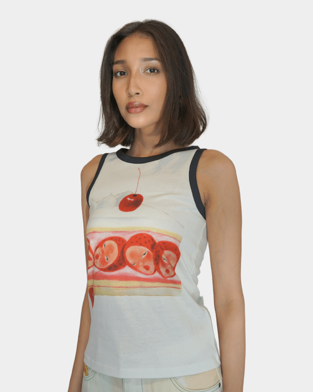 Chéri Cherry Tank Top - Arka Studio