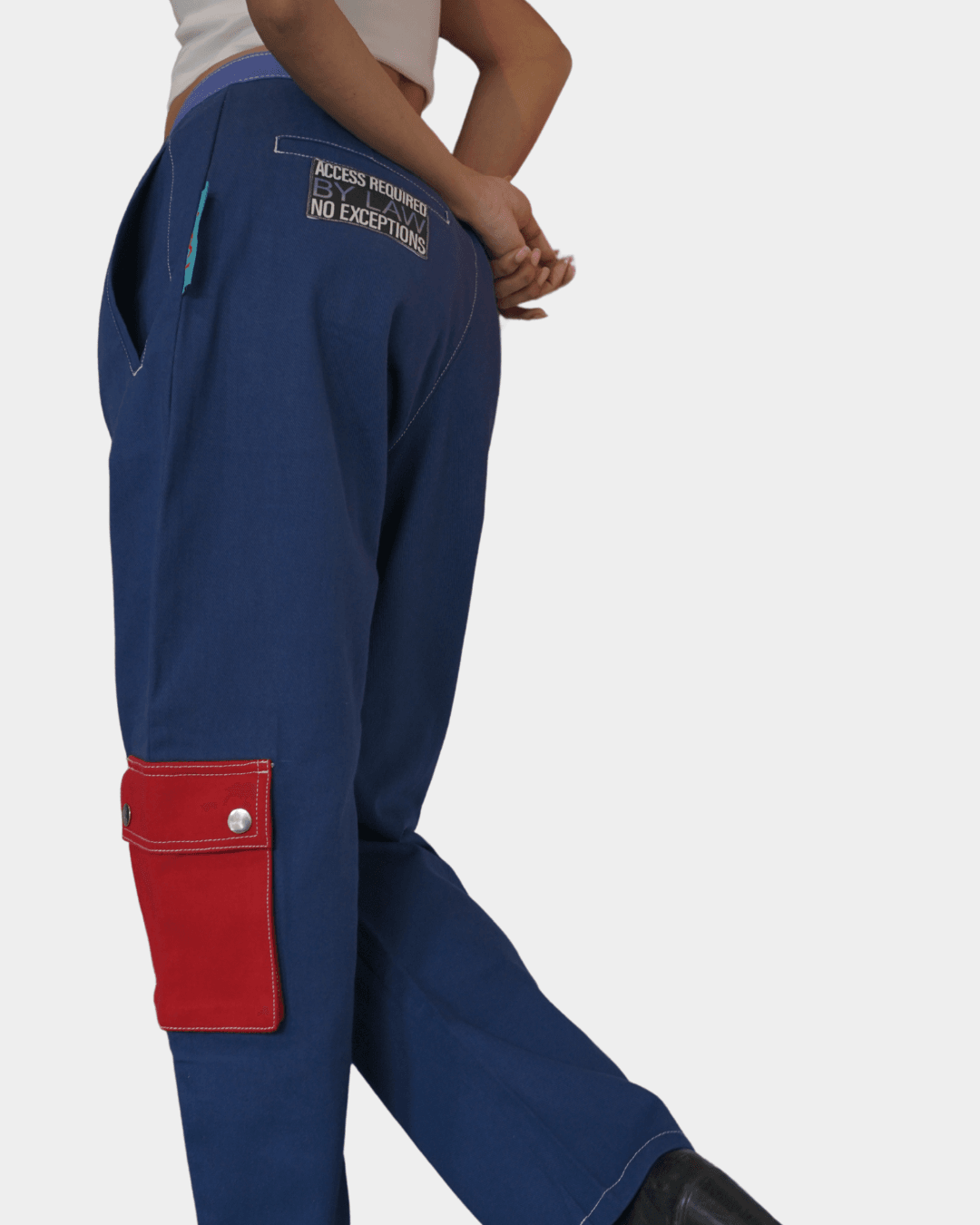 Red and Blue Pants - Arka Studio