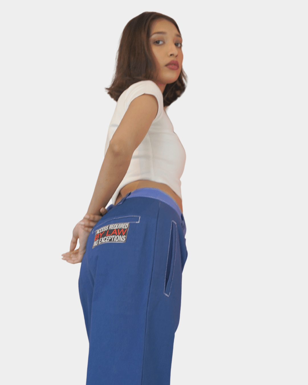 Red and Blue Pants - Arka Studio