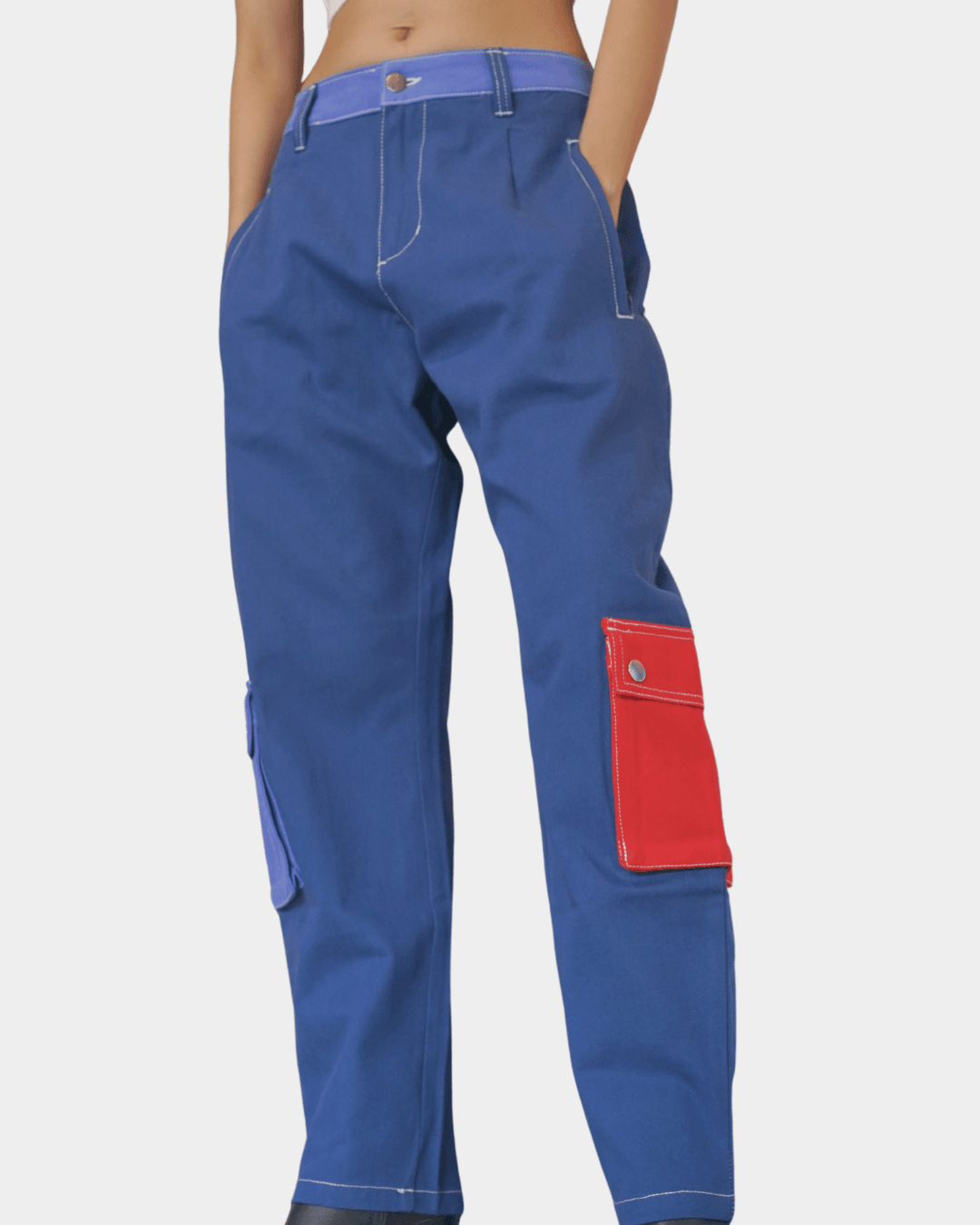 Red and Blue Pants - Arka Studio
