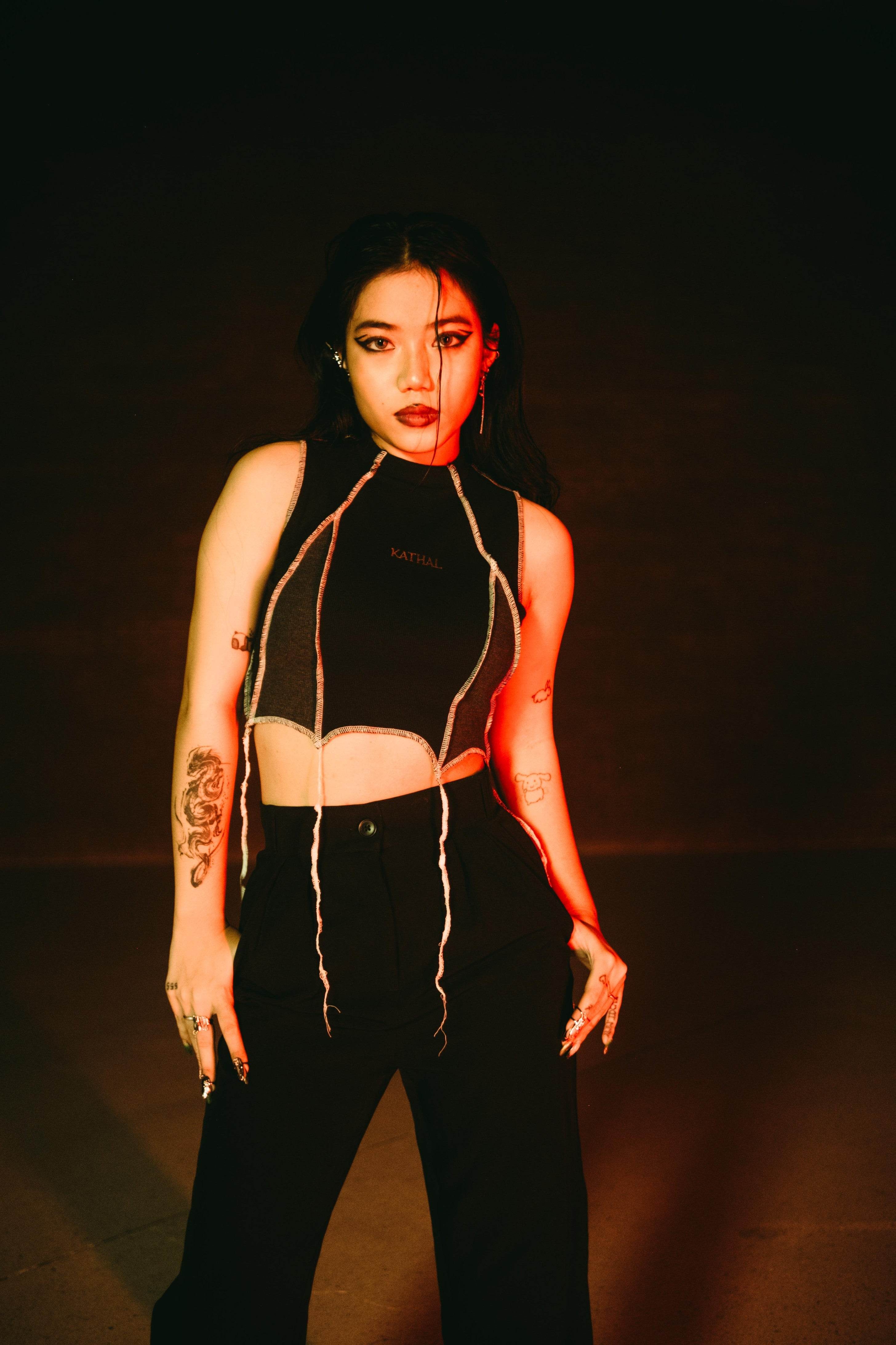 Halloween Capsule : Kathal Asymmetric Top - Arka Studio