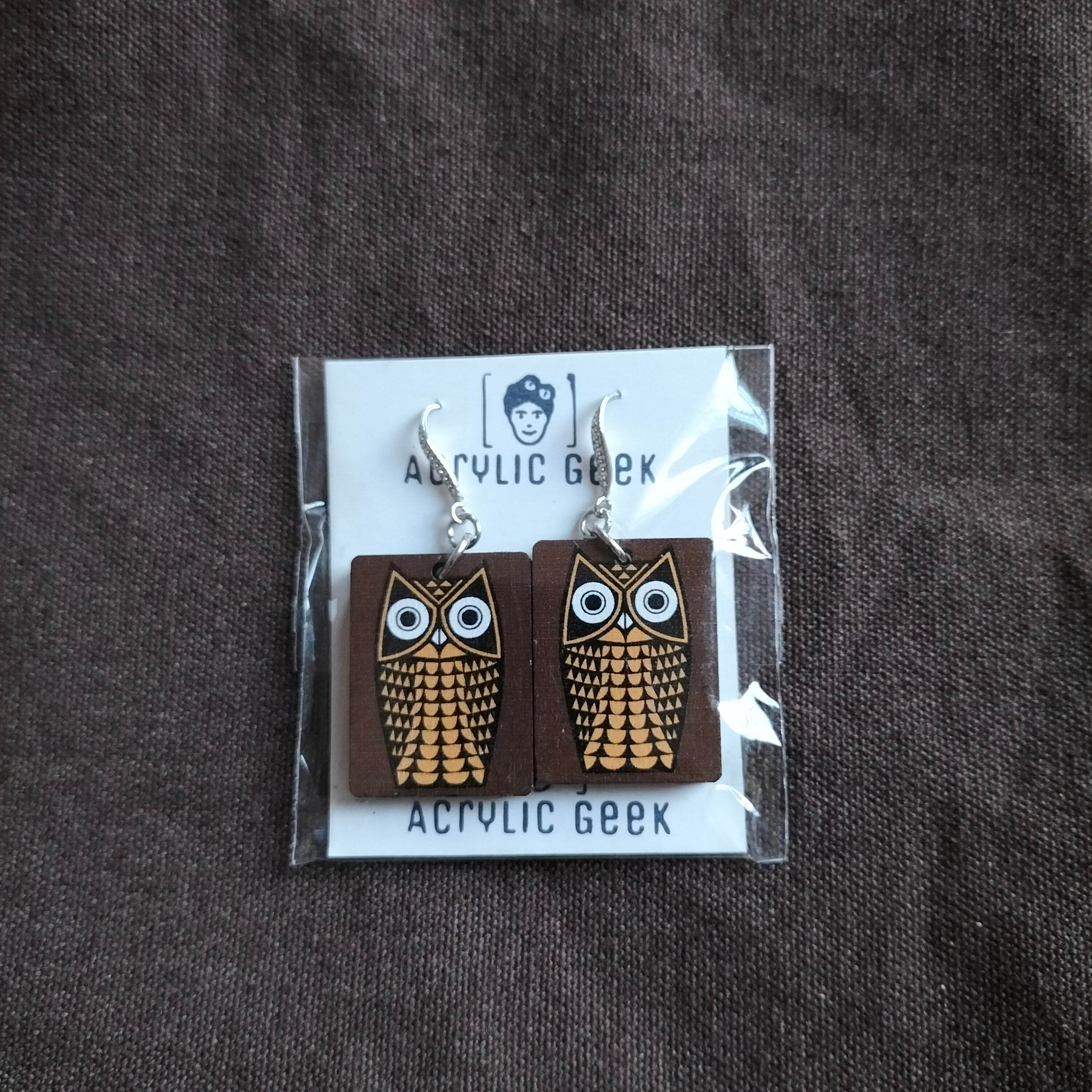 Wooden Earrings - Arka Studio