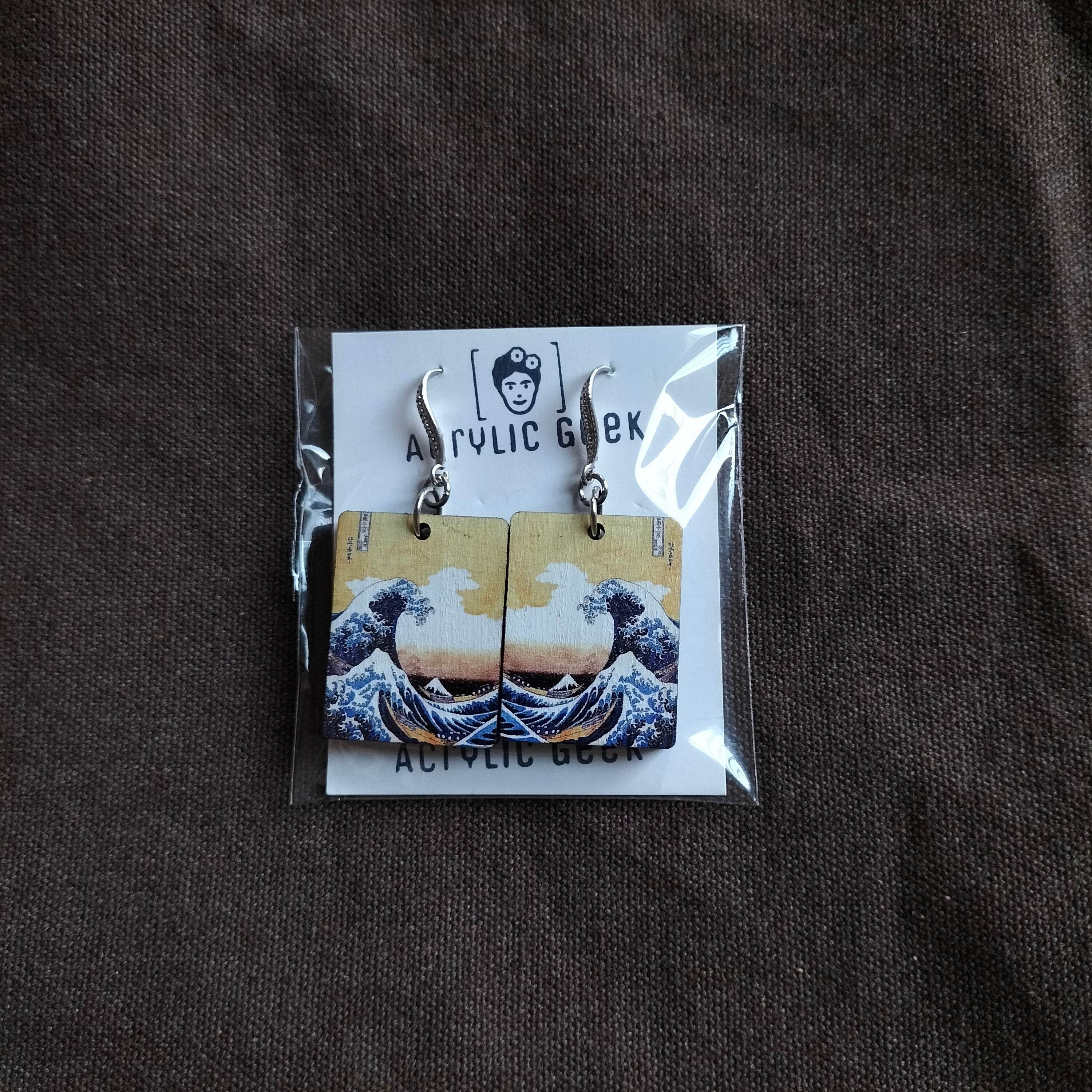 Wooden Earrings - Arka Studio