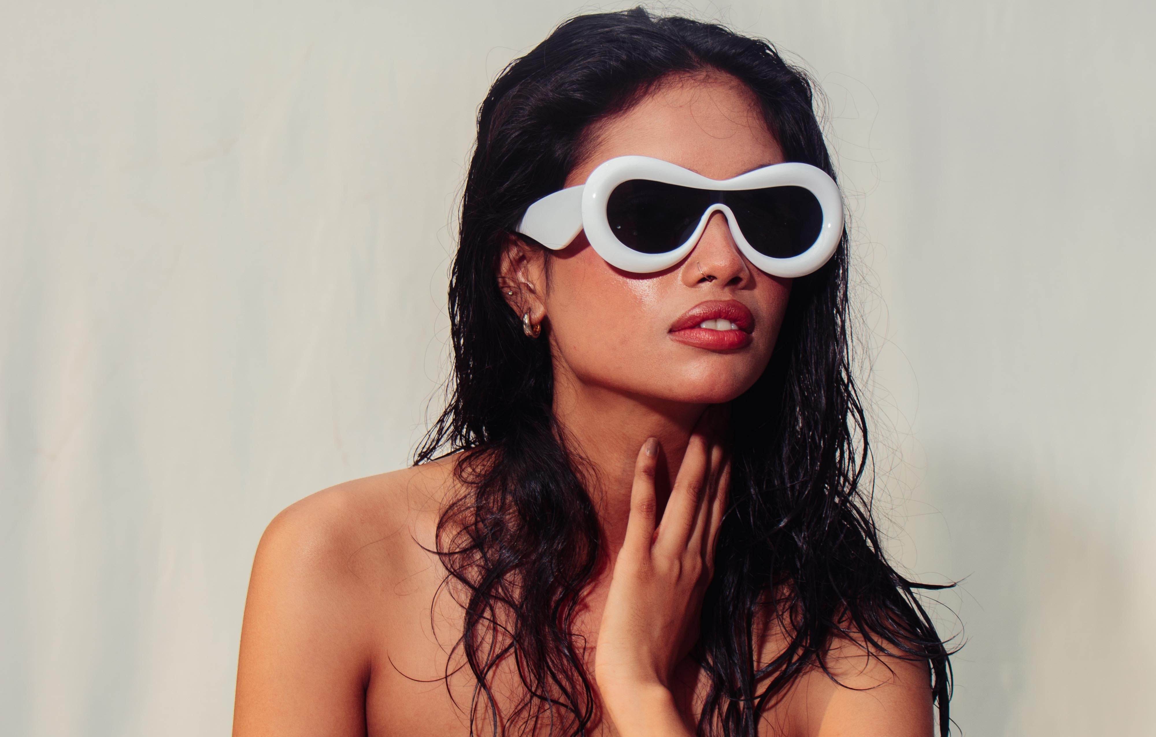 Y2K Exaggerated Concave Sunglasses - Arka Studio