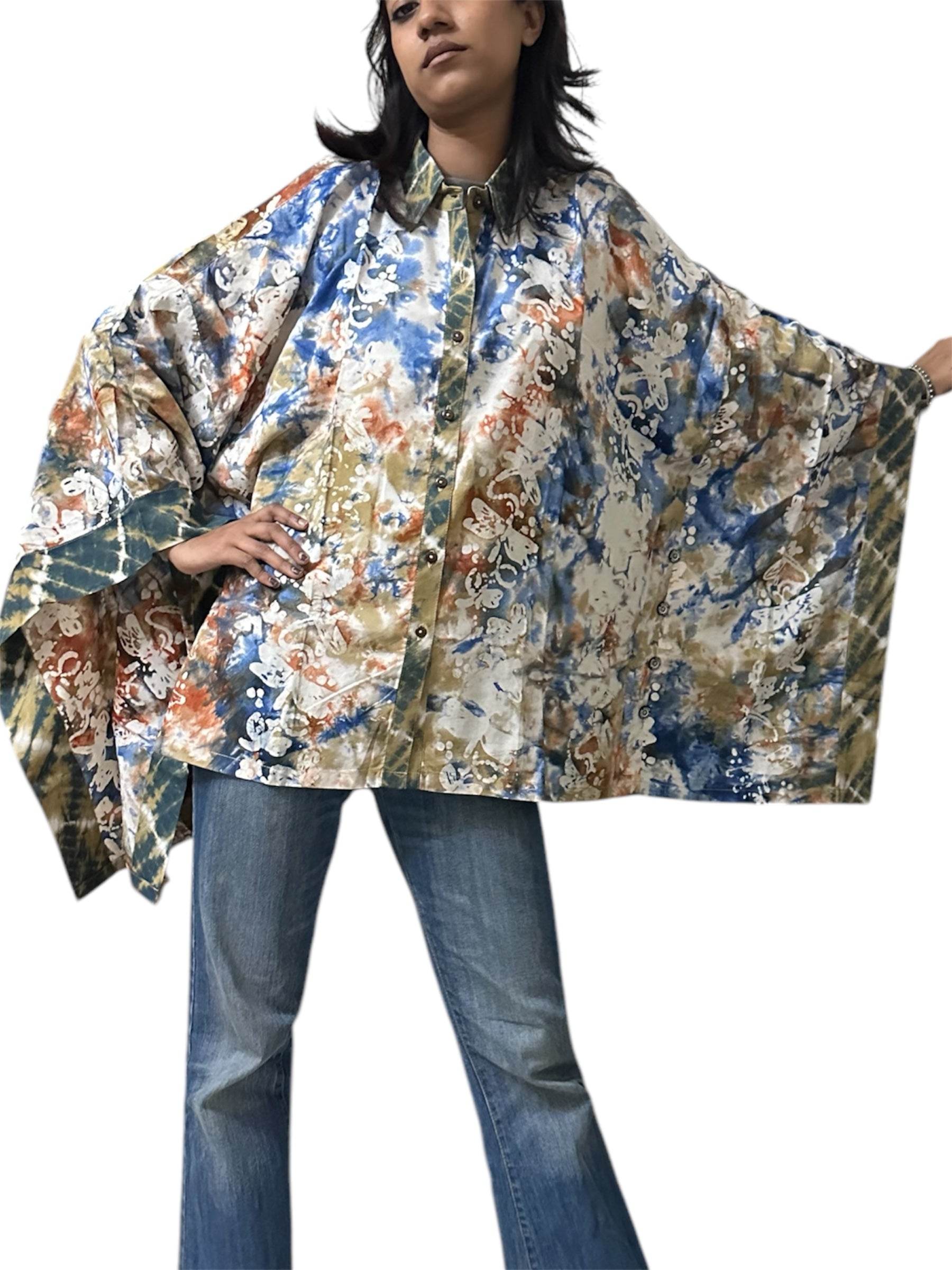 Cotton Kaftan Shirt - Arka Studio