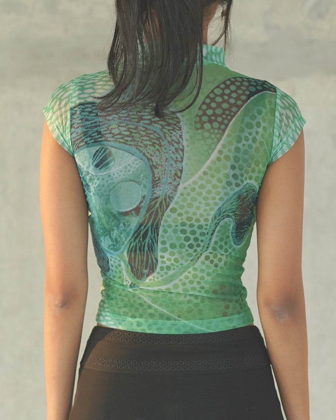 Swamp Faerie Mesh Top - Arka Studio