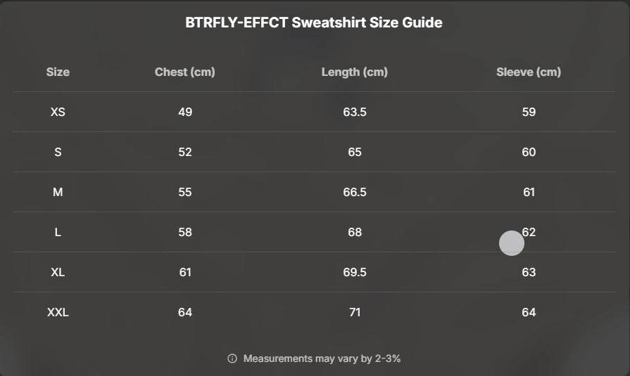 Butterfly Effect - Sweatshirt - Arka Studio