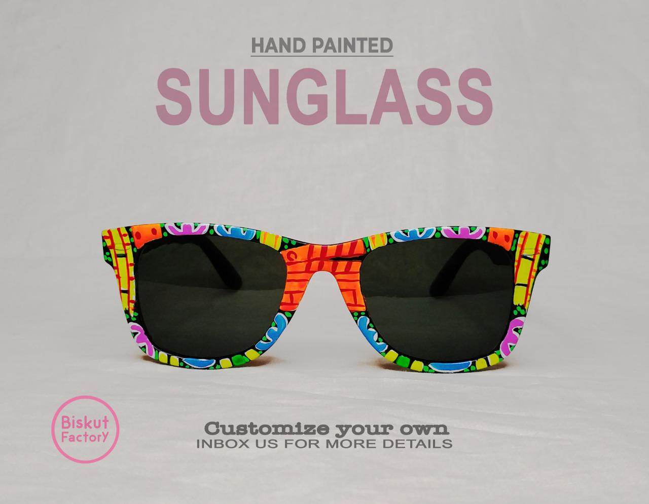 Hand-Painted Regular Sunglasses - Arka Studio