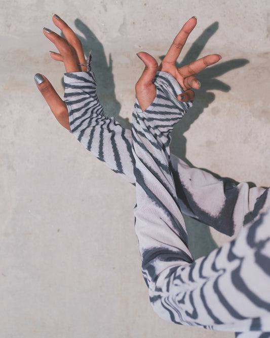 Monochrome Mesh jacket