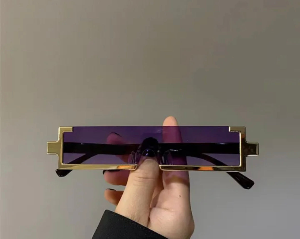 Small Rectangular Glasses