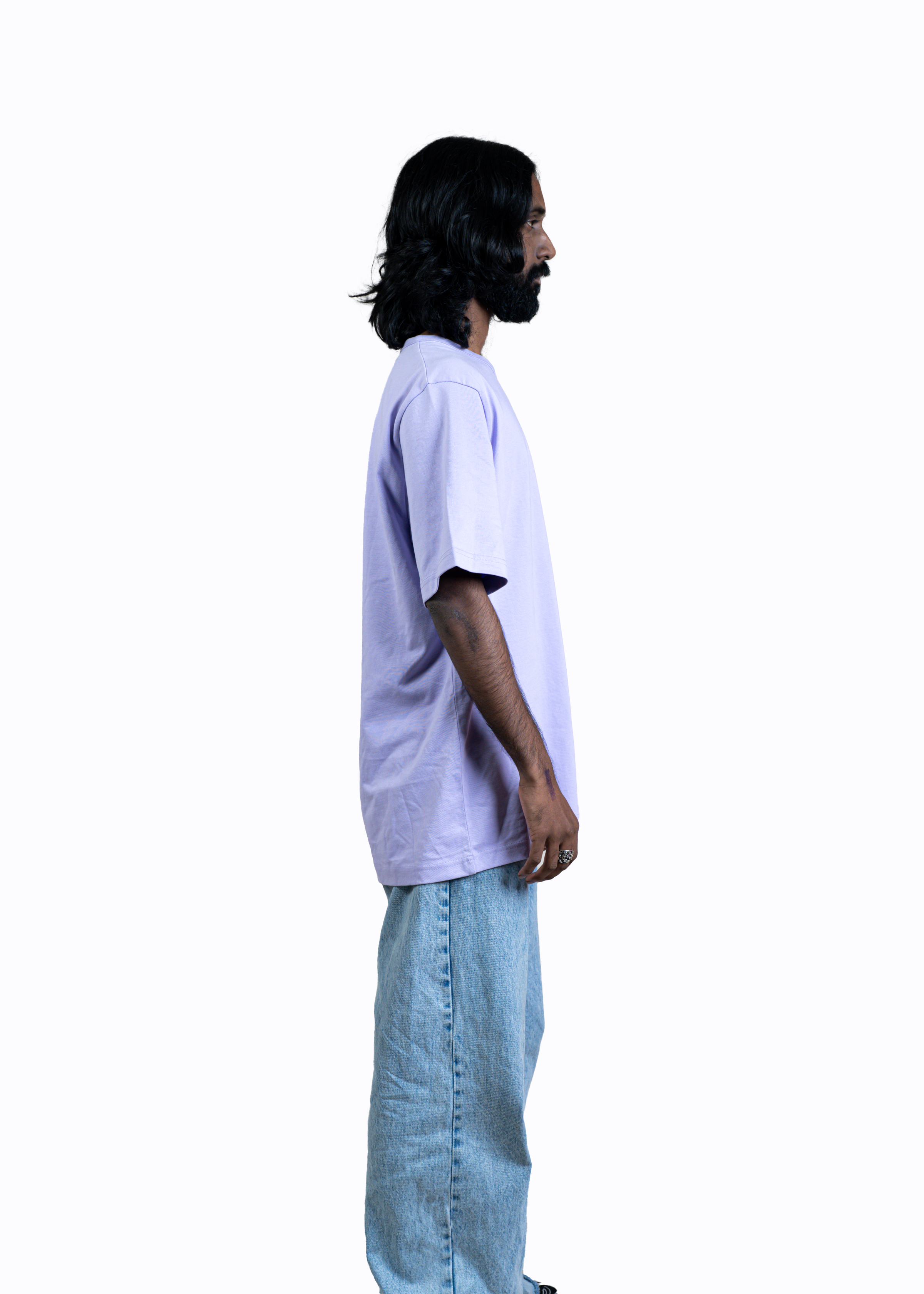 Lavender relaxed fit T-shirt