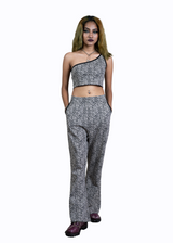 Cropped top and pant set
