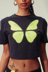 Glow In The Dark Crop-Top