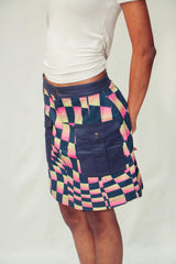 Checkered Skirt