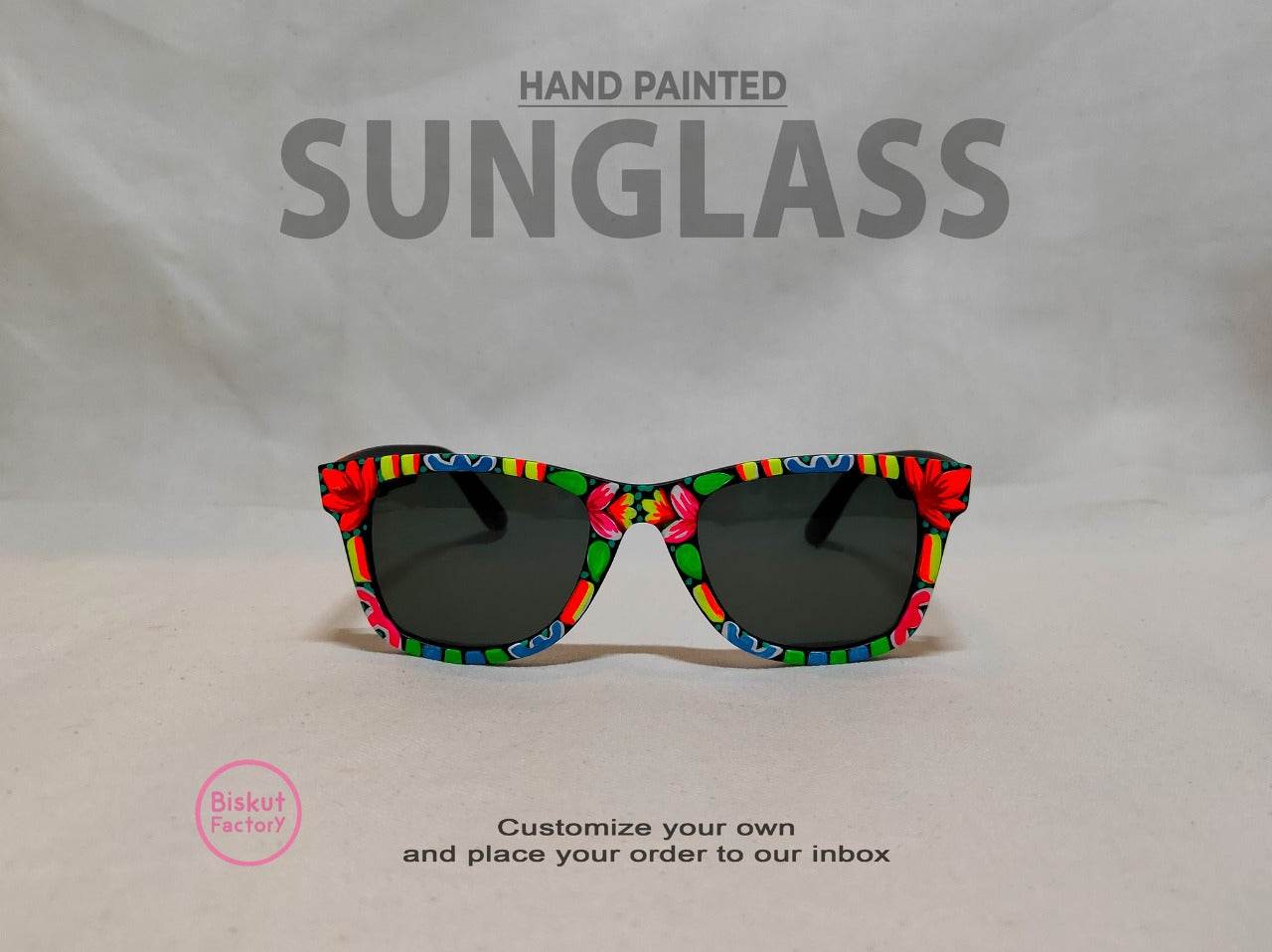 Hand-Painted Regular Sunglasses - Arka Studio