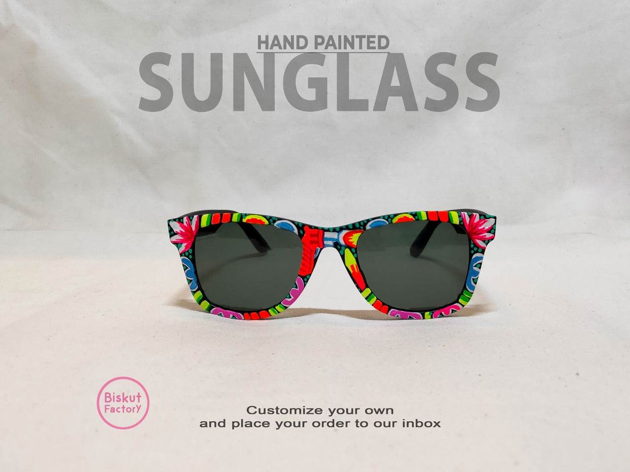 Hand-Painted Regular Sunglasses - Arka Studio